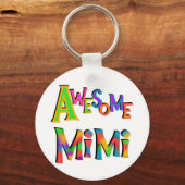 Porte-clés T-shirts et cadeaux Mimi impressionnants (Recto)