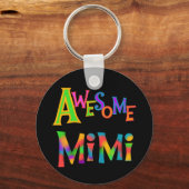 Porte-clés T-shirts et cadeaux Mimi impressionnants (Recto)