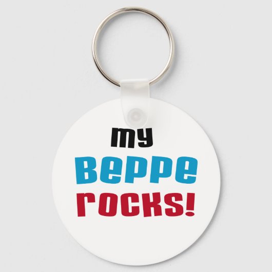 Porte-clés T-shirts et cadeaux My Beppe Rocks (Recto)