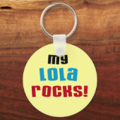 Porte-clés T-shirts et cadeaux My Lola Rocks (Recto)
