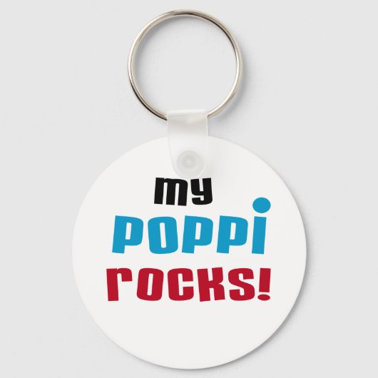 Porte-clés T-shirts et cadeaux My Poppi Rocks (Recto)