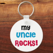 Porte-clés T-shirts et cadeaux My Uncle Rocks (Recto)
