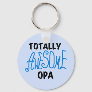 Porte-clés T-shirts et cadeaux Opa bleu absolument géniaux