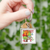 Porte-clés T-shirts et cadeaux Owl 4th Birthday (main)