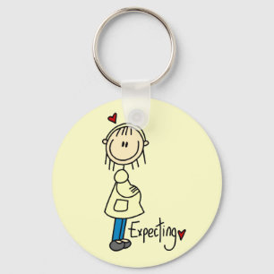 Porte-clés T-shirts et cadeaux pour futur bébé