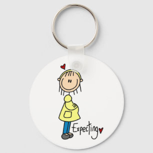 Porte-clés T-shirts et cadeaux pour future maman