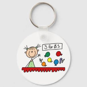 Porte-clés T-shirts et cadeaux pour jeux de carnaval