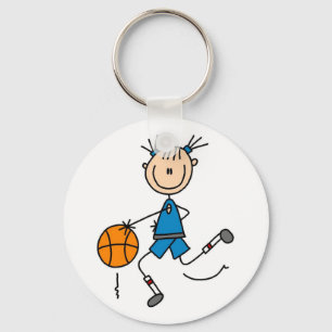 Porte-clés T-shirts et Cadeaux pour Joueuses de Basket-ball F