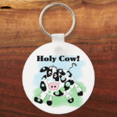 Porte-clés T-shirts et cadeaux saints de vache (Recto)