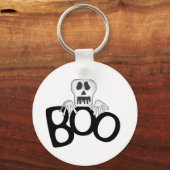 Porte-clés T-shirts et cadeaux Skeleton Boo (Recto)