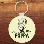 Porte-clés T-shirts et cadeaux Smiling New Poppa (Recto)