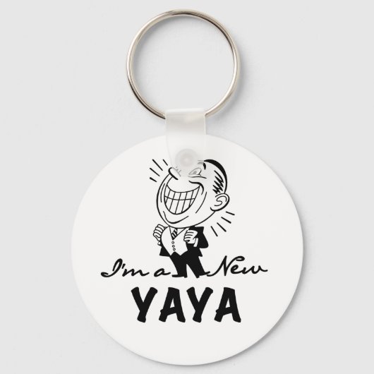 Porte-clés T-shirts et cadeaux Yaya Yaya souriants (Recto)