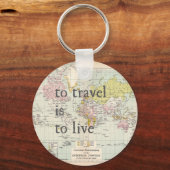 Porte-clés T Voyage est Vivre (Recto)