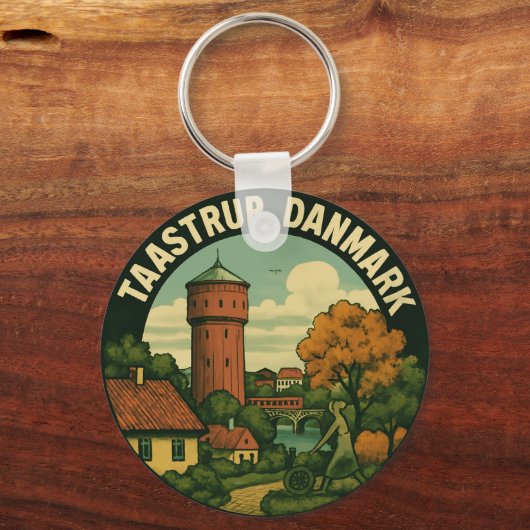 Porte-clés Taastrup Denmark Tower (Recto)