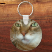 Porte-clés Tabby Cat Love (Recto)