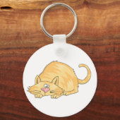 Porte-clés tabby, chat (Recto)