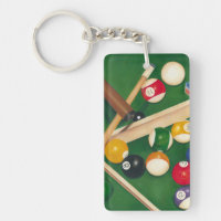 Table de billard Lifelike avec boules et craie