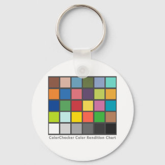 Porte-clés Table de vérification des couleurs