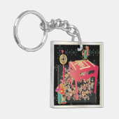 Porte-clés Table rouge Mah Jongg (Devant gauche)