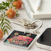 Porte-clés Table rouge Mah Jongg (Devant Droit)