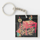 Porte-clés Table rouge Mah Jongg (Devant)