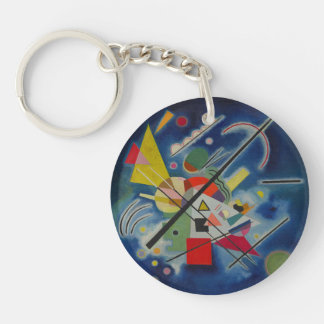 Porte-clés Tableau Abstrait bleu de Wassily Kandinsky