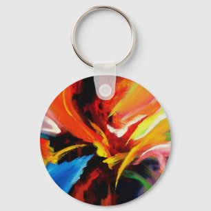 Porte-clés Tableau Abstrait de Serdar Hizli