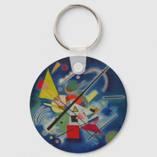 Porte-clés Tableau bleu de Kandinsky
