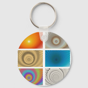 Porte-clés Tableau de Cercles
