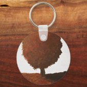 Porte-clés Tableau de l'arbre d'automne (Recto)