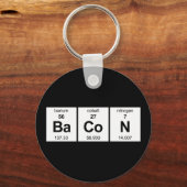 Porte-clés Tableau périodique BaCoN (Recto)