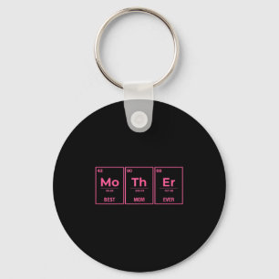 Porte-clés Tableau périodique des éléments féminin mère - mam