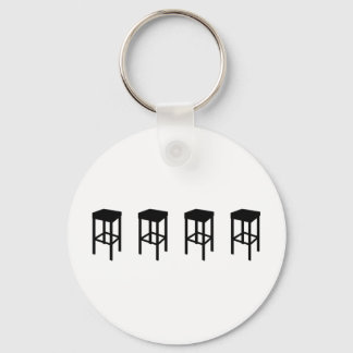 Porte-clés tabourets de bar