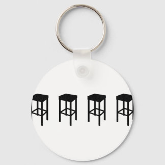 Porte-clés tabourets de bar