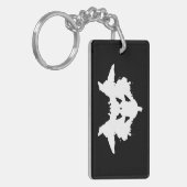 Porte-clés Tache d'encre de Rorschach (Devant gauche)