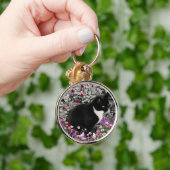 Porte-clés Taches de rousseur en fleurs II - chat de Kitty de (Main)