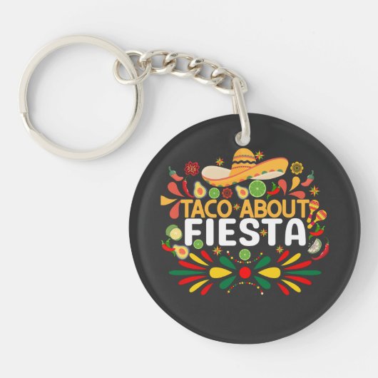 Porte-clés Taco à propos de Fiesta (Devant)