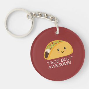 Porte-clés Taco-accès mignon de taco de Kawaii impressionnan