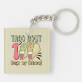 Porte-clés Taco Bout 100 jours d'école (Dos)