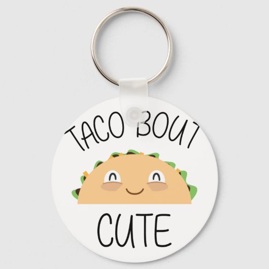 Porte-clés Taco Bout Cute (Recto)