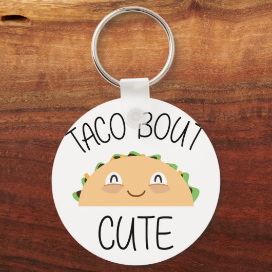 Porte-clés Taco Bout Cute (Recto)