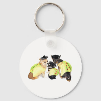 Porte-clés Taco Chihuahuas