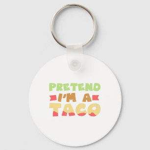 Porte-clés Taco Halloween Costume Design Faire semblant d'êtr