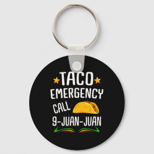 Porte-clés Taco Joke Fiesta Mexicaine Cinco De Mayo Mens Et W