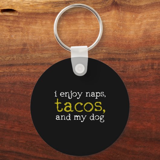 Porte-clés Taco Mexican Foodie Gift Taco Funny (Recto)