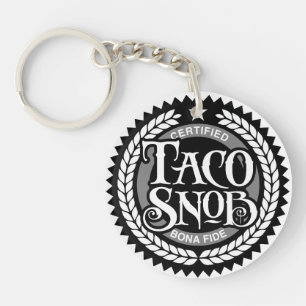 Porte-clés Taco Snob - amant amusant du taco