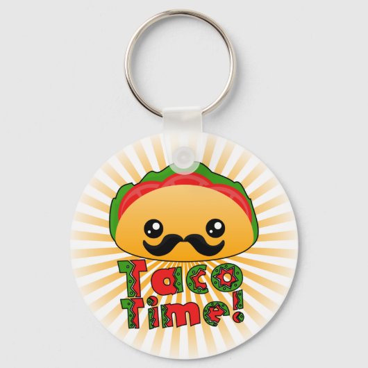 Porte-clés Taco Time (Recto)