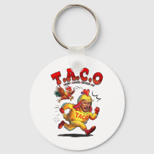 Porte-clés Taco Trump Drôle Toujours Épouser Les Chemises Hom