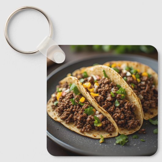 Porte-clés Tacos (Recto)