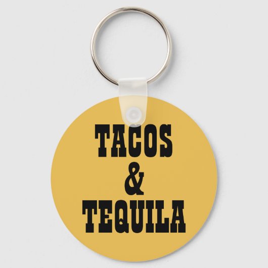 Porte-clés Tacos & Tequila (Recto)